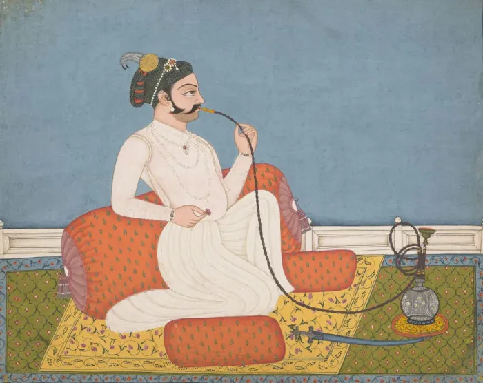 Framed Print : Portrait of Thakur Utham Ram, ca. 1760. Creator: Unknown Framed Print : Portrait of Thakur Utham Ram, ca. 1760. Creator: Unknown