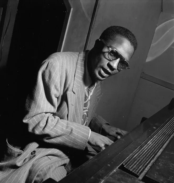Framed Print : Portrait of Thelonious Monk, Minton's Playhouse, New York, N.Y. ca. Sept. 1947. Creator: William Paul Gottlieb Framed Print : Portrait of Thelonious Monk, Minton's Playhouse, New York, N.Y. ca. Sept. 1947. Creator: William Paul Gottlieb