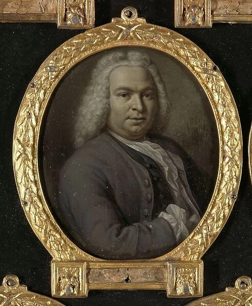 Portrait of Theodoor van Snakenburg (1695-1750). Leiden Jurist and Poet, 1743. Creator: Hieronymus van der Mij