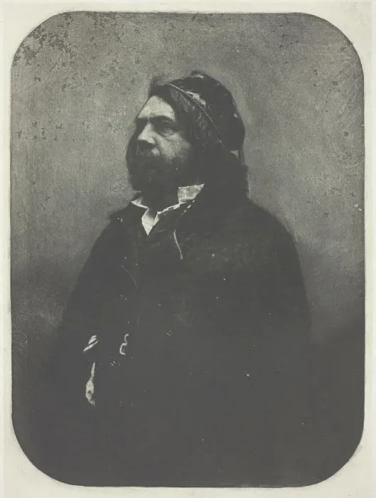 Framed Print : Portrait de Theophile Gautier d apres Nadar, c. 1857, printed 1982 Framed Print : Portrait de Theophile Gautier d apres Nadar, c. 1857, printed 1982