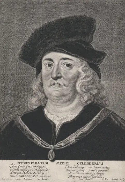 Framed Print : Portrait of Theophrastus Paracelsus, 1615-43. Creator: Pieter Soutman Framed Print : Portrait of Theophrastus Paracelsus, 1615-43. Creator: Pieter Soutman