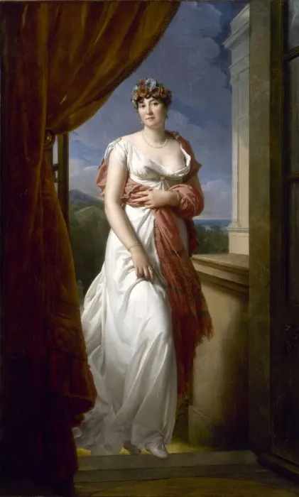 Framed Print : Portrait of Theresa Cabarrus, Madame Tallien (1773-1835), 1805 Framed Print : Portrait of Theresa Cabarrus, Madame Tallien (1773-1835), 1805