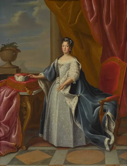 Framed Print : Portrait of Theresa Kunegunda Sobieska (1676-1730), Electress of Bavaria. Creator: Horemans Framed Print : Portrait of Theresa Kunegunda Sobieska (1676-1730), Electress of Bavaria. Creator: Horemans