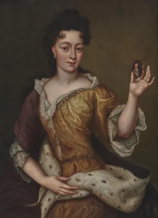 Framed Print : Portrait of Theresa Kunegunda Sobieska (1676-1730), Electress of Bavaria, End of 17th cen Framed Print : Portrait of Theresa Kunegunda Sobieska (1676-1730), Electress of Bavaria, End of 17th cen