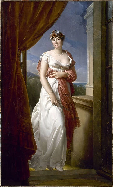 Portrait de Theresia Cabarrus (1773-1835), épouse Tallien, puis princesse de Caraman-Chimay, c1805. Creator: Francois Pascal Simon Gerard