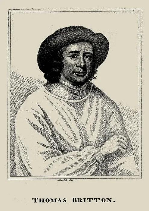 Framed Print : Portrait of Thomas Britton (1644-1714), 1703. Creator: Maddocks, William (active c. 1777-1806)