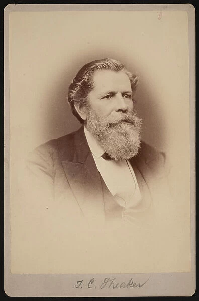 Portrait of Thomas Clarke Theaker (1812-1883), Between 1876 and 1880