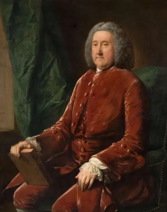 Framed Print : Portrait of Thomas Coward, 1765. Creator: Thomas Gainsborough Framed Print : Portrait of Thomas Coward, 1765. Creator: Thomas Gainsborough