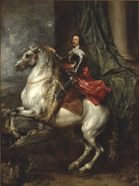 Portrait of Thomas Francis of Savoy, Prince of Carignano (1596-1656), 1634-1635. Creator: Dyck