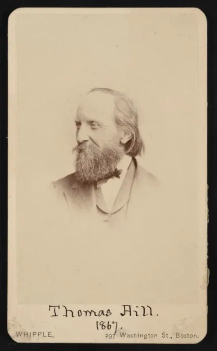 Framed Print : Portrait of Thomas Hill (1818-1891), 1867. Creator: John Adams Whipple Framed Print : Portrait of Thomas Hill (1818-1891), 1867. Creator: John Adams Whipple