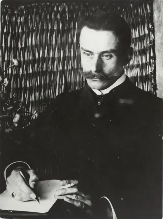Framed Print : Portrait of Thomas Mann (1875-1955), c. 1900. Creator: Anonymous Framed Print : Portrait of Thomas Mann (1875-1955), c. 1900. Creator: Anonymous
