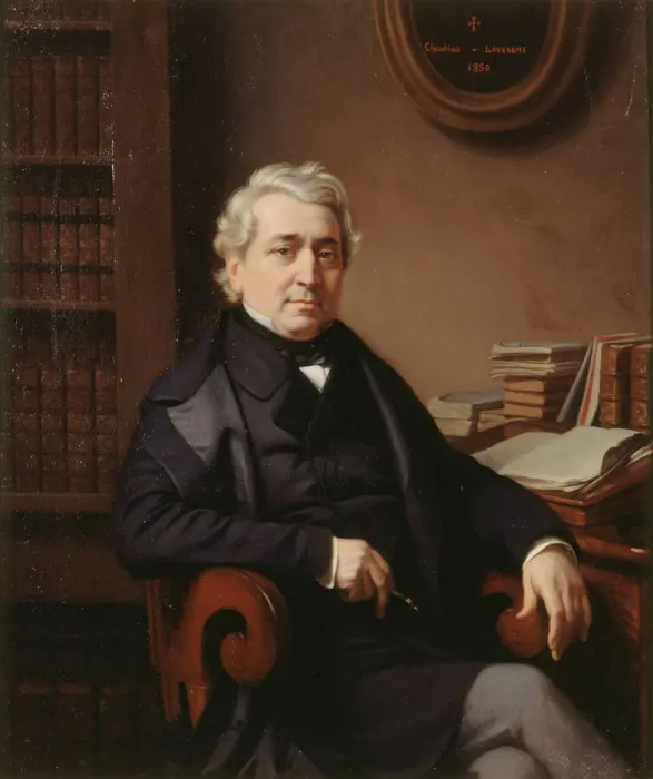 Framed Print : Portrait of Thomas-Marie-Francois Sauvage (1794-1877), 1850 Framed Print : Portrait of Thomas-Marie-Francois Sauvage (1794-1877), 1850