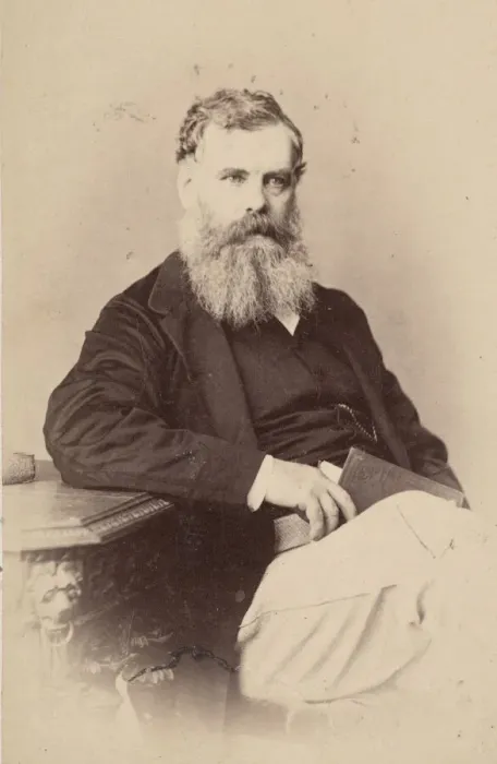 Framed Print : Portrait of Thomas Oldham (1816-1878), Before 1876. Creator: Schwarzchild & Co Framed Print : Portrait of Thomas Oldham (1816-1878), Before 1876. Creator: Schwarzchild & Co