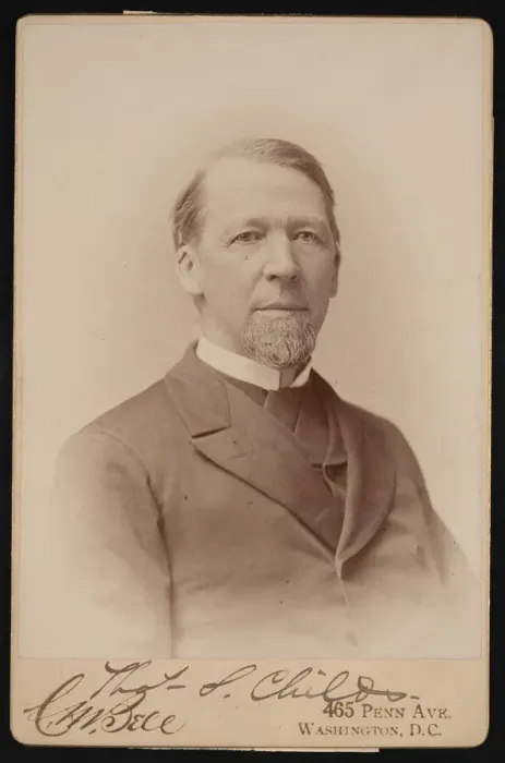 Framed Print : Portrait of Thomas Spencer Childs (1825-1914), Before 1893. Creator: Charles Milton Bell Framed Print : Portrait of Thomas Spencer Childs (1825-1914), Before 1893. Creator: Charles Milton Bell