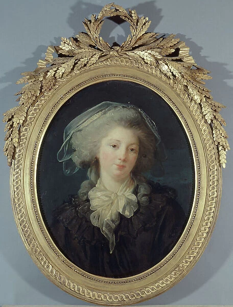 Portrait thought to be Charlotte-Françoise Bergeret de Norinval, between 1780 and 1783. Creator: Elisabeth Louise Vigee-LeBrun