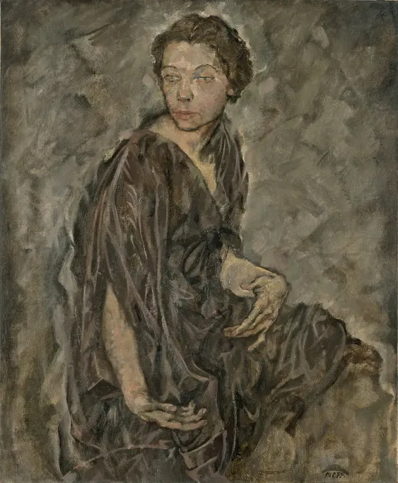 Framed Print : Portrait of Tilla Durieux, 1912. Creator: Max Oppenheimer Framed Print : Portrait of Tilla Durieux, 1912. Creator: Max Oppenheimer