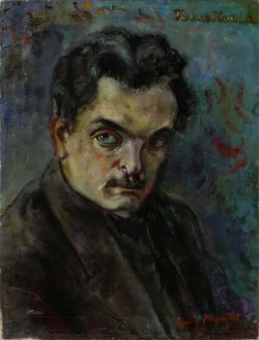 Framed Print : Portrait of Toivo Kuula, c1910s. Creator: Eemu Myntti Framed Print : Portrait of Toivo Kuula, c1910s. Creator: Eemu Myntti