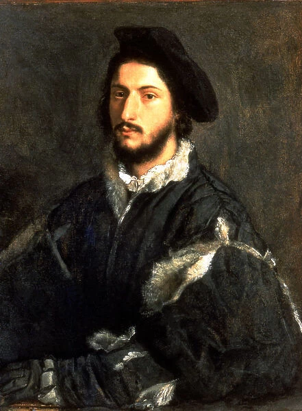 Portrait of Tommaso Hosti by Titian