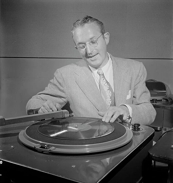 Portrait of Tommy Dorsey, WMCA, New York, N.Y. ca. Oct. 1947. Creator: William Paul Gottlieb