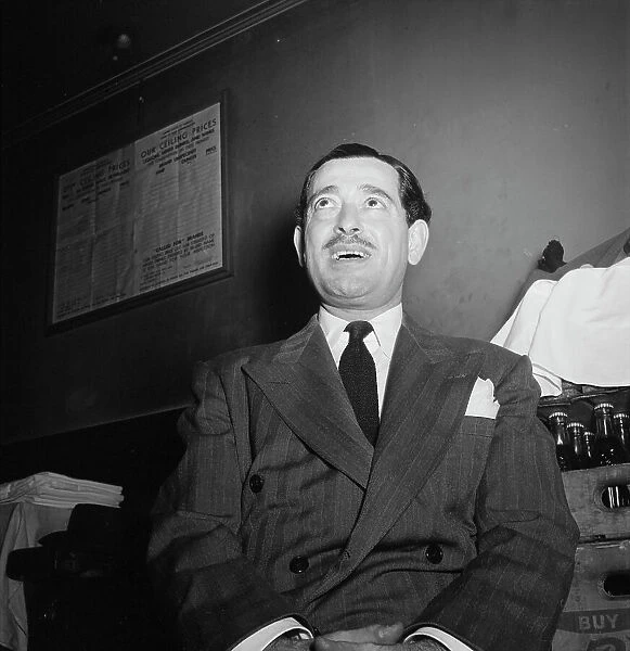 Portrait of Tony Parenti, Jimmy Ryan's (Club), New York, N.Y. ca. Aug. 1946. Creator: William Paul Gottlieb
