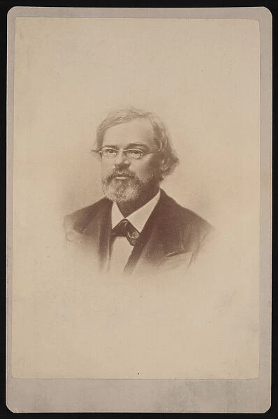 Portrait of Townend Glover (1813-1883), 1878. Creator: Samuel Montague Fassett