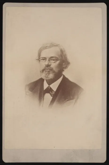 Framed Print : Portrait of Townend Glover (1813-1883), 1878. Creator: Samuel Montague Fassett Framed Print : Portrait of Townend Glover (1813-1883), 1878. Creator: Samuel Montague Fassett