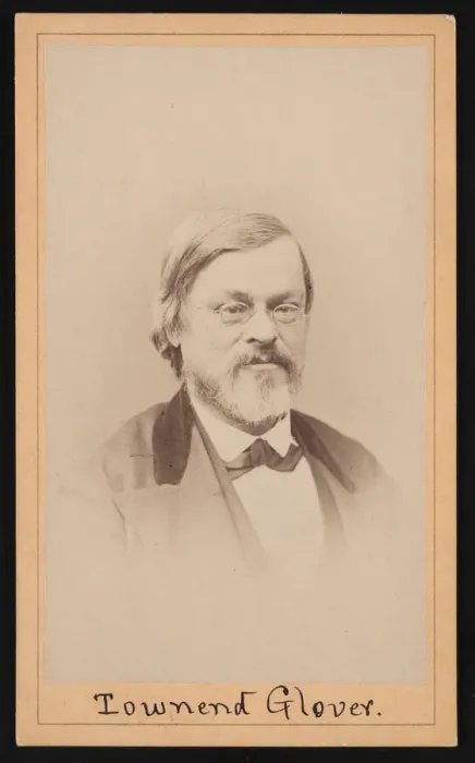 Framed Print : Portrait of Townend Glover (1813-1883), 1873. Creator: Ulke Bros Framed Print : Portrait of Townend Glover (1813-1883), 1873. Creator: Ulke Bros