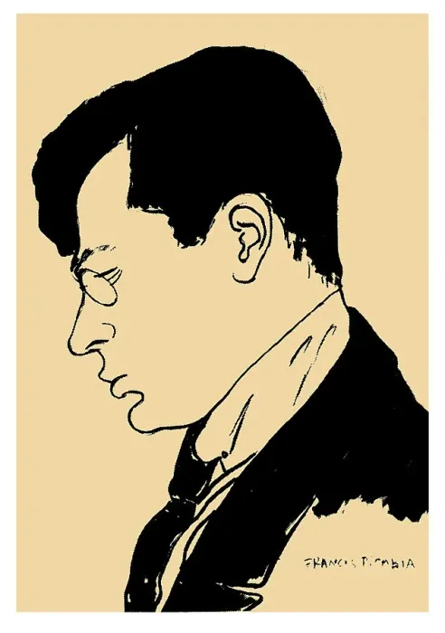 Framed Print : Portrait of Tristan Tzara (1896-1963), 1919-1920. Creator: Picabia, Francis (1879-1953) Framed Print : Portrait of Tristan Tzara (1896-1963), 1919-1920. Creator: Picabia, Francis (1879-1953)
