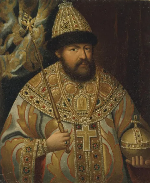 Framed Print : Portrait of the Tsar Alexis I Mikhailovich of Russia (1629-1676), Late 18th cent Artist: Anonymous Framed Print : Portrait of the Tsar Alexis I Mikhailovich of Russia (1629-1676), Late 18th cent Artist: Anonymous