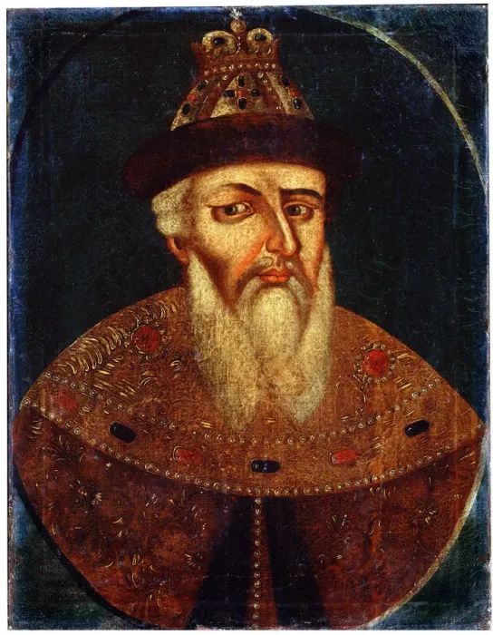 Framed Print : Portrait of Tsar Ivan IV the Terrible, early 18th century Framed Print : Portrait of Tsar Ivan IV the Terrible, early 18th century