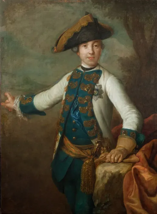 Framed Print : Portrait of the Tsar Peter III of Russia (1728-1762), Early 1760s Framed Print : Portrait of the Tsar Peter III of Russia (1728-1762), Early 1760s