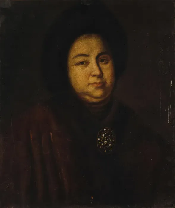 Framed Print : Portrait of Tsarina Evdokiya Feodorovna Lopukhina (1669-1731), the wife of tsar Peter I of Russia, 1 Artist: Anonymous Framed Print : Portrait of Tsarina Evdokiya Feodorovna Lopukhina (1669-1731), the wife of tsar Peter I of Russia, 1 Artist: Anonymous