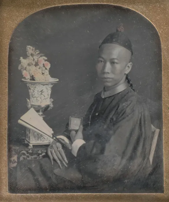 Framed Print : Portrait of Tsow Chaoong, 1847. Creator: Unknown Framed Print : Portrait of Tsow Chaoong, 1847. Creator: Unknown
