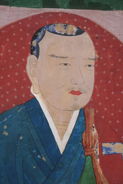 Framed Print : Portrait of Uisang (625-702). Detail, 1767. Creator: Anonymous Framed Print : Portrait of Uisang (625-702). Detail, 1767. Creator: Anonymous