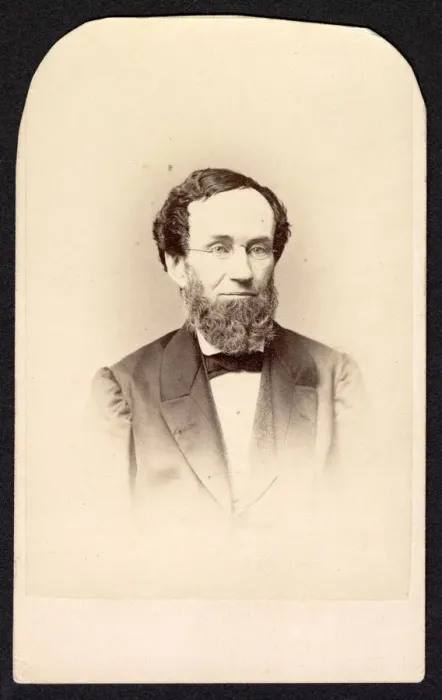 Framed Print : Portrait of Unidentified Man, Circa 1860s. Creator: Frederick Gutekunst Framed Print : Portrait of Unidentified Man, Circa 1860s. Creator: Frederick Gutekunst