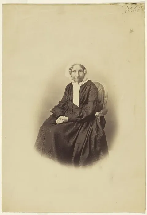 Framed Print : Portrait of an Unidentified Woman, about 1858. Creator: Gustave Le Gray Framed Print : Portrait of an Unidentified Woman, about 1858. Creator: Gustave Le Gray