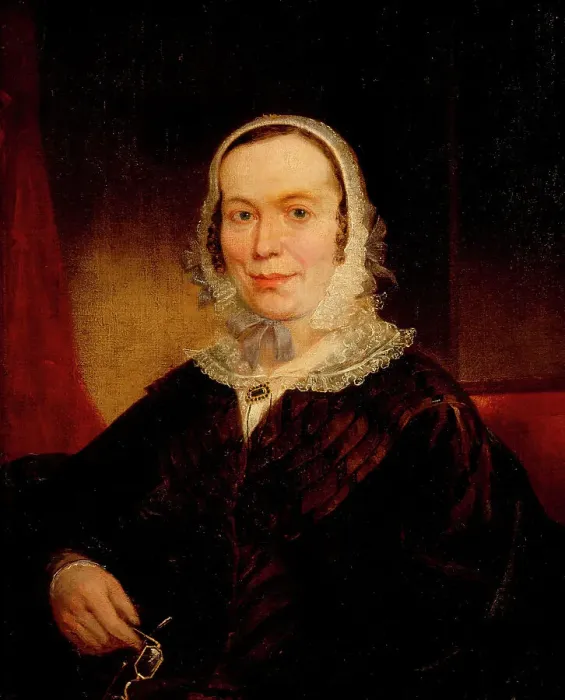 Framed Print : Portrait of an Unknown Lady, late 1830s. Creator: Anon Framed Print : Portrait of an Unknown Lady, late 1830s. Creator: Anon