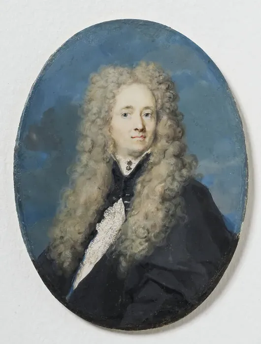 Framed Print : Portrait of an unknown man, before 1757. Creator: Rosalba Giovanna Carriera Framed Print : Portrait of an unknown man, before 1757. Creator: Rosalba Giovanna Carriera