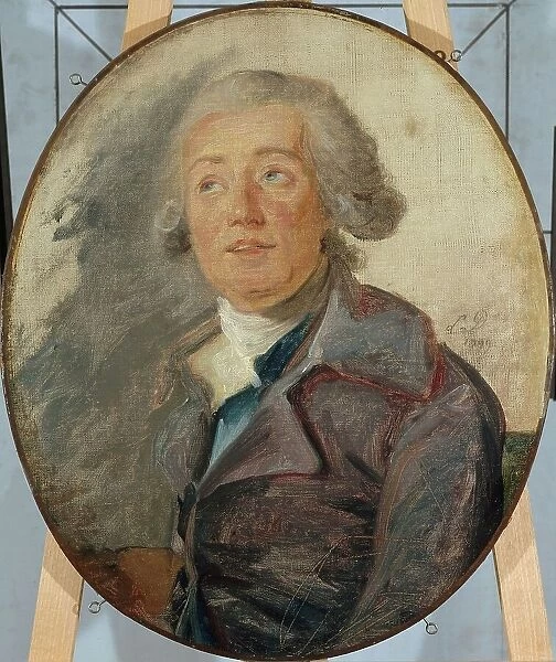 Portrait of an unknown person, 1799. Creator: Unknown