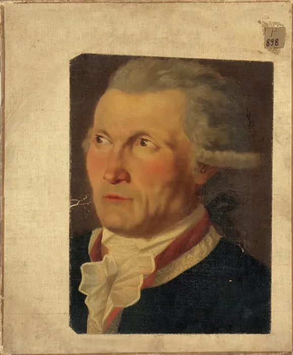 Framed Print : Portrait of an unknown person (Denis Le Roy?), c1780. Creator: Denis-Sebastien Leroy Framed Print : Portrait of an unknown person (Denis Le Roy?), c1780. Creator: Denis-Sebastien Leroy