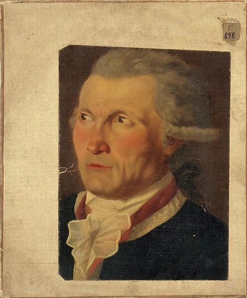 Portrait of an unknown person (Denis Le Roy?), c1780. Creator: Denis-Sebastien Leroy
