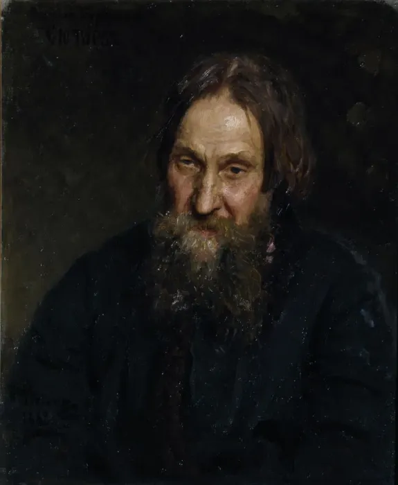 Framed Print : Portrait of Vasily Kirillovich Syutayev (1819-1892), 1882. Artist: Repin, Ilya Yefimovich (1844-1930) Framed Print : Portrait of Vasily Kirillovich Syutayev (1819-1892), 1882. Artist: Repin, Ilya Yefimovich (1844-1930)