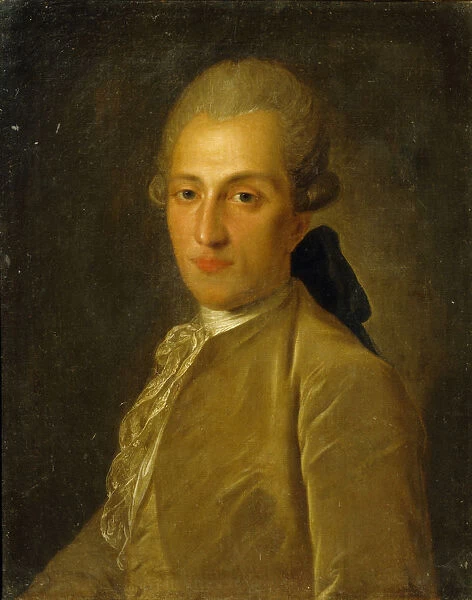 Portrait of Vasily Sergeyevich Naryshkin (1740-1800), 1770s. Artist: Rokotov, Fyodor Stepanovich (1735-1808)