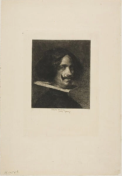 Portrait of Velasquez, n.d. Creator: Mariano Jose Maria Bernardo Fortuny y Carbo