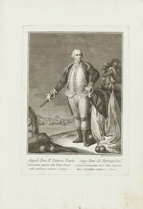 Framed Print : Portrait of the Venetian admiral Angelo Emo (1731-1792), 1783. Creator: Viero, Teodoro (1740-1819) Framed Print : Portrait of the Venetian admiral Angelo Emo (1731-1792), 1783. Creator: Viero, Teodoro (1740-1819)