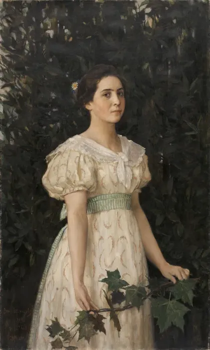 Framed Print : Portrait of Vera Savvishna Mamontova (1875-1907), 1896 Framed Print : Portrait of Vera Savvishna Mamontova (1875-1907), 1896