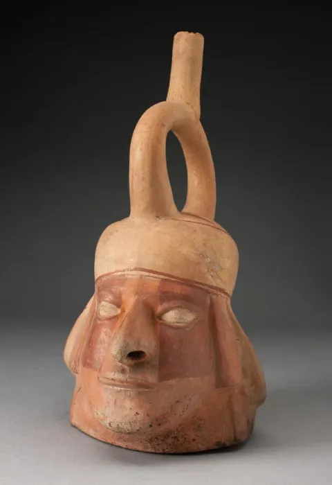 Framed Print : Portrait Vessel in the Form of an Abstract Human Head, 100 B. C. / A. D. 500 Framed Print : Portrait Vessel in the Form of an Abstract Human Head, 100 B. C. / A. D. 500
