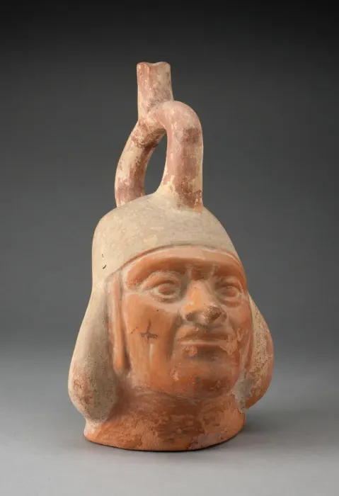 Framed Print : Portrait Vessel in the Form of a Ruler, 100 B. C. / A. D. 500. Creator: Unknown Framed Print : Portrait Vessel in the Form of a Ruler, 100 B. C. / A. D. 500. Creator: Unknown