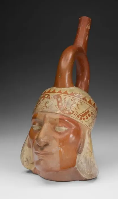 Framed Print : Portrait Vessel of a Ruler, 100 B. C. / A. D. 500. Creator: Unknown Framed Print : Portrait Vessel of a Ruler, 100 B. C. / A. D. 500. Creator: Unknown