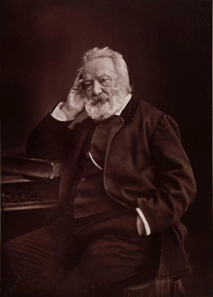 Portrait of Victor Hugo (1802-1885), 1878. Creator: Nadar, Gaspard-Félix (1820-1910)